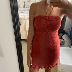 Free people halter dress